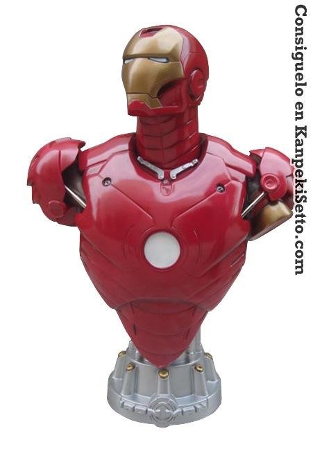 Foto Marvel Comics Busto TamaÑo Real Iron Man 59 Cm