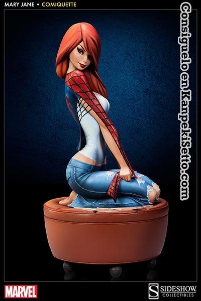 Foto Marvel Comiquette J. Scott Campbell Spider-man Coleccion Mary Jane 29 Cm