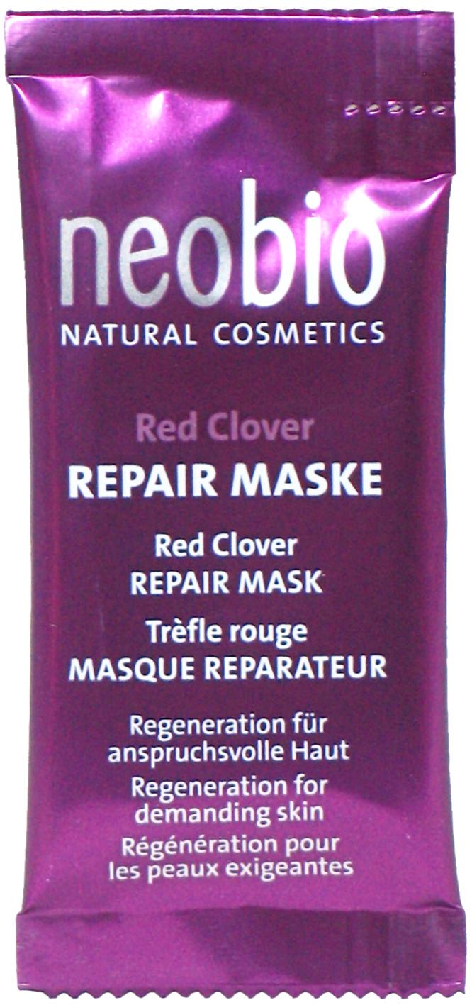Foto Mascarilla reparadora de trébol rojo 5x7ml - Neobio
