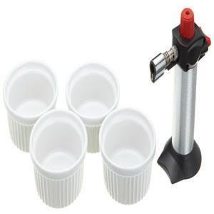 Foto Master Class Blowtorch And Ramekin Gift Set KCBTSET3