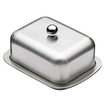 Foto Master Class Butter Dish and Cover Double Walled MCBUTINS