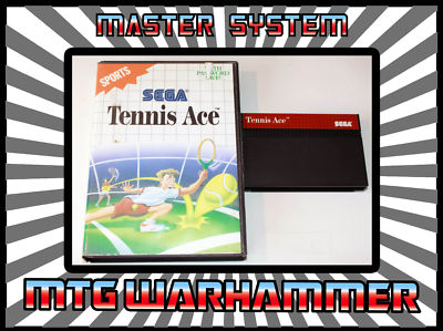 Foto Master System ★ Tennis Ace ★ Pal ★ Esp ★ No Manual