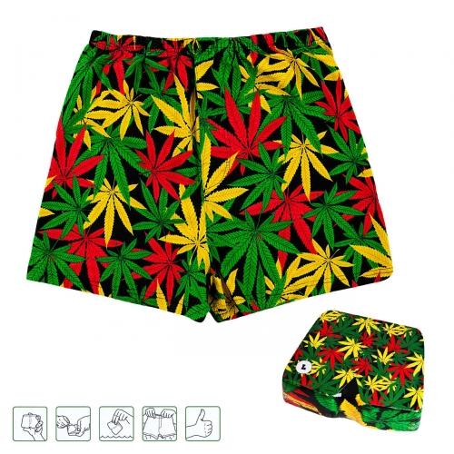 Foto Masterdis Binkabi Thirsty Hemp Boxer Shorts Rasta