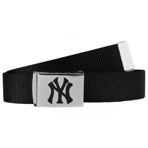 Foto Masterdis MLB NY Yankees Premium tela Cinturón negro talla Regulable