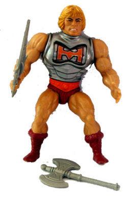 Foto Masters - Battle Armor He-man - Vintage No Weapon Motu