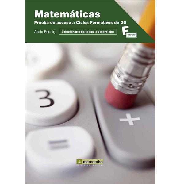 Foto Matemáticas: Prueba de acceso a Ciclos Formativos de GS