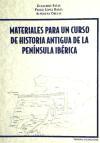 Foto Materiales Para Un Curso De Historia Antigua De La Península Ib