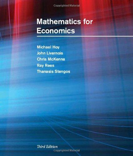 Foto Mathematics for Economics