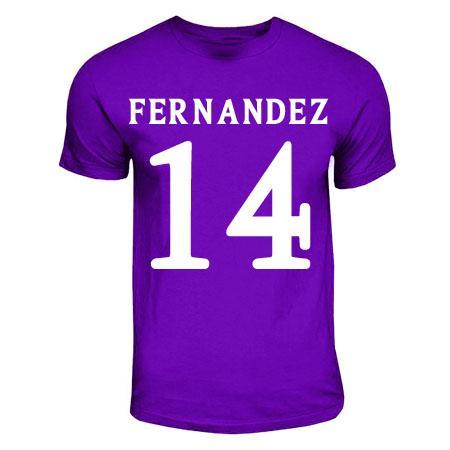 Foto Matias Fernandez Fiorentina Hero T-shirt (purple)
