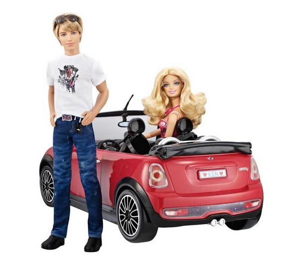Foto Mattel Barbie - Mini Cooper de Ken