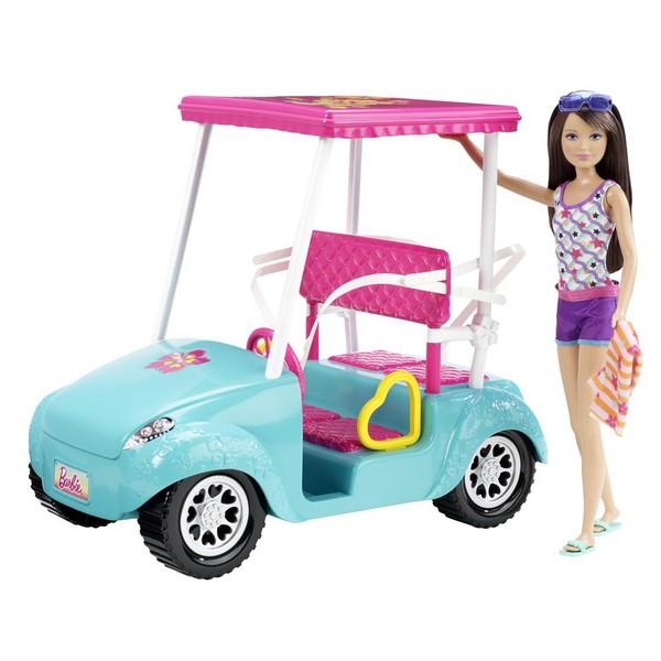 Foto Mattel barbie - skipper en carrito de golf