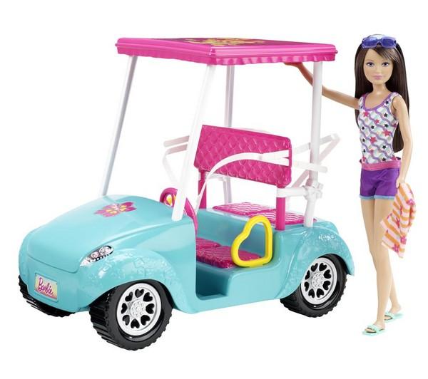 Foto Mattel Barbie - Skipper en carrito de golf