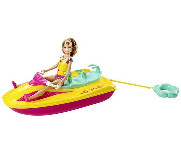 Foto Mattel Barbie - Stacie y su moto de agua