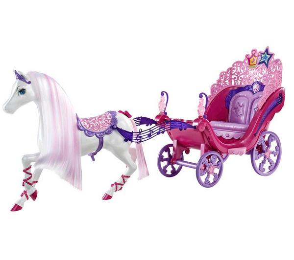Foto Mattel Barbie calesa musical
