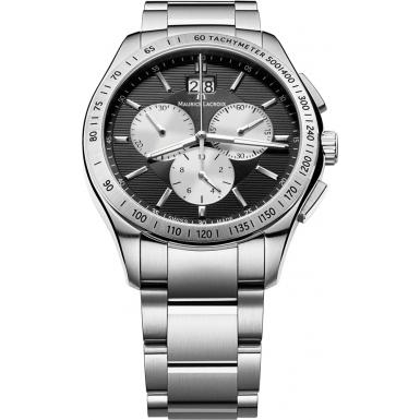 Foto Maurice Lacroix Mens Miros Chronograph Watch Model Number:MI1028-S ...