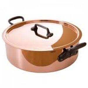 Foto Mauviel M'Heritage Stewpan With Lid Cast iron Handles 24cm 35650502