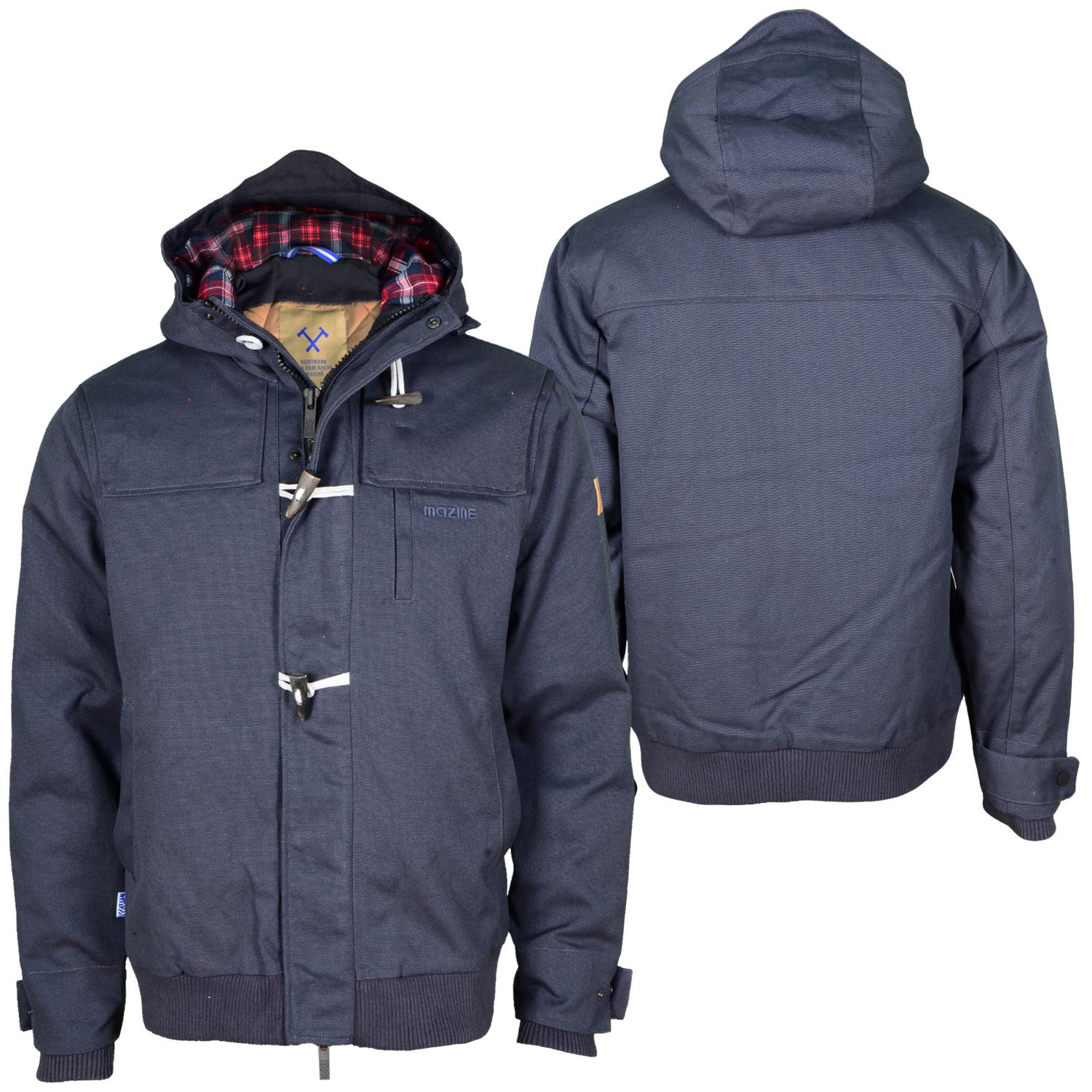 Foto Mazine Earth Hombres Chaquetas De Invierno De Color Azul Oscuro
