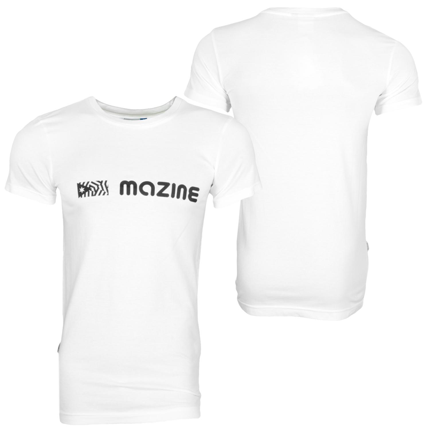 Foto Mazine Homebase T-shirt Blanco Negro