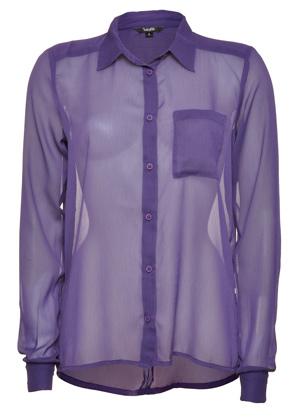 Foto MbyM Ideally Shirt Purple M - Blusas