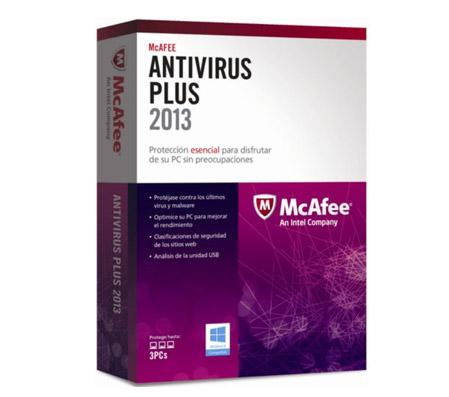 Foto Mcafee Antivirus Plus 2013 3 PCS