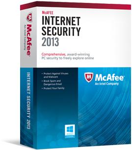 Foto Mcafee Internet Security 2013 3 Licencias