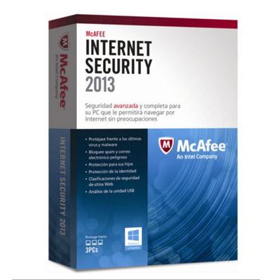 Foto Mcafee internet security 2013 3pc