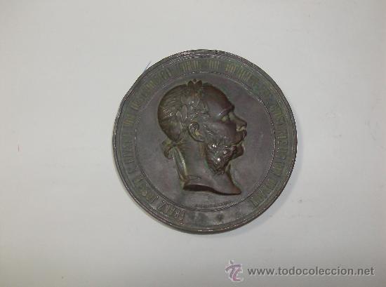 Foto medalla franz joseph i kaiser von oesterreich koenig von boehmen