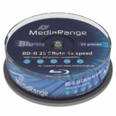 Foto MediaRange BD-R 25GB, Blu-ray-Rohlinge