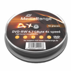 Foto MediaRange DVD-RW 4,7 GB, DVD-Rohlinge