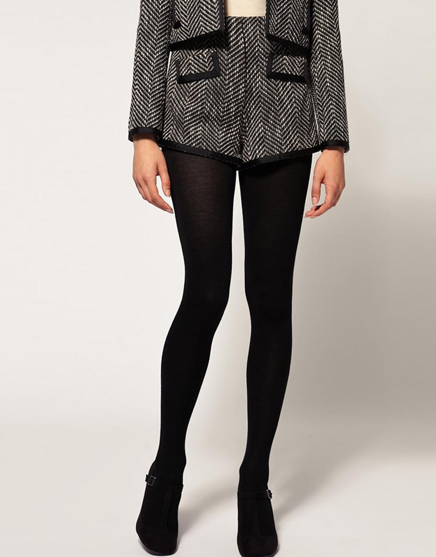 Foto Medias de lana de merino de Wolford Black