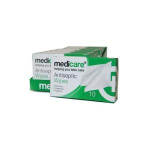 Foto Medicare antiseptic wipes 10's