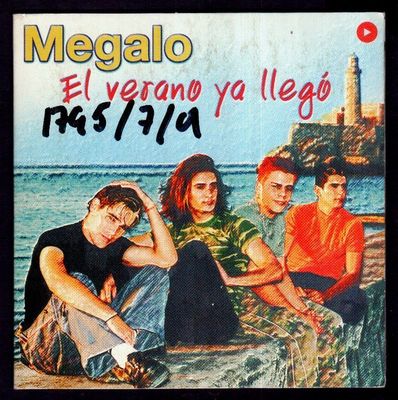 Foto Megalo - El Verano Ya Llego - Spain Cd Single Vale Music 2001 - 1 Track - Promo