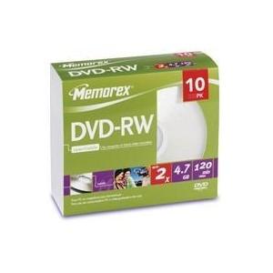 Foto Memorex - 2X DVD-RW 10 Pack