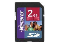 Foto Memorex tarjeta de memoria flash - 2 gb sd