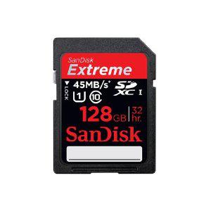Foto MEMORIA FLASH SANDISK 128GB EXTREME SDXC