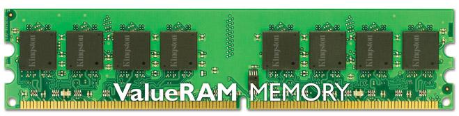 Foto MEMORIA KINGSTON RAM 4GB 800MHZ DDR2 NON-ECC CL6 DIMM (KIT OF 2)