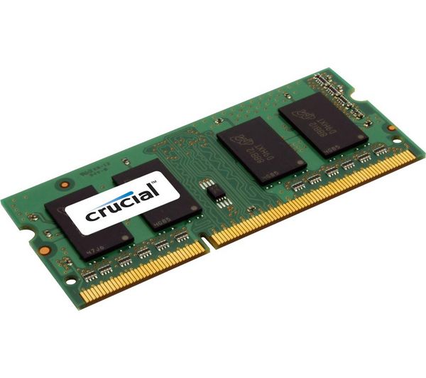 Foto Memoria portátil 4 GB DDR3-1333 - PC3-10600 - CL9 (CT51264BC1339)
