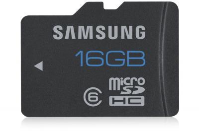 Foto Memoria Sd Micro 16gb Samsung Standard Class 6 Mb-