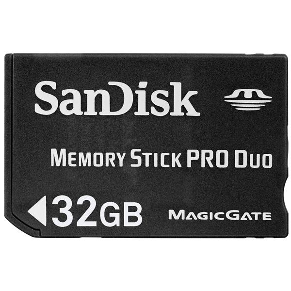 Foto Memory stick pro duo 32gb sandisk