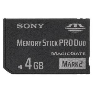 Foto Memory stick sony msmt4gn, pro duo 4 gb mark 2