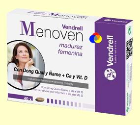 Foto Menoven - Menopausia - Laboratorios Vendrell - 40 cápsulas