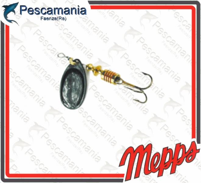 Foto Mepps Cuchara Aglia Black fluorescentes