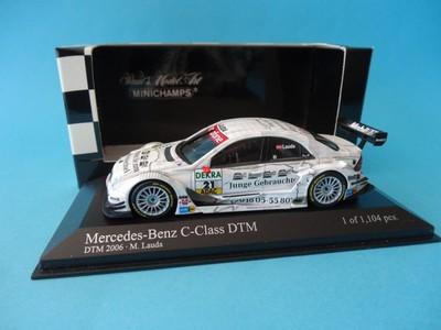 Foto Mercedes C Class Team Amg Dtm 2006 - M. Lauda - 1/43 - Minichamps 400063421