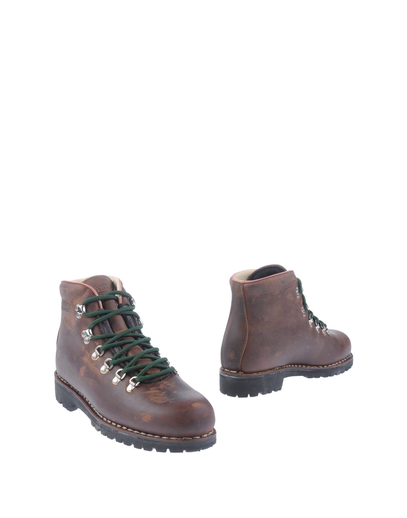 Foto Merrell Botas Con Cordones Hombre Cacao