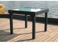 Foto Mesa aluminio extensible calpe antracita 180
