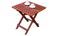 Foto Mesa auxiliar plegable 50x50cm