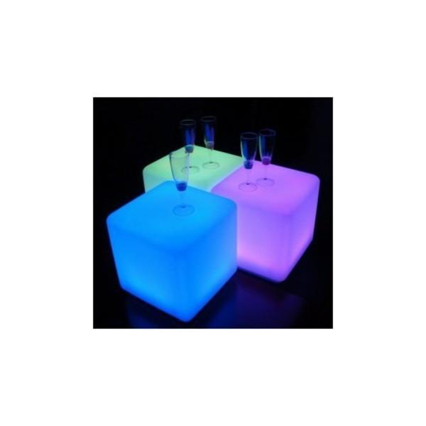 Foto Mesa- Cubo 48 LEDS 40x40x40cm.