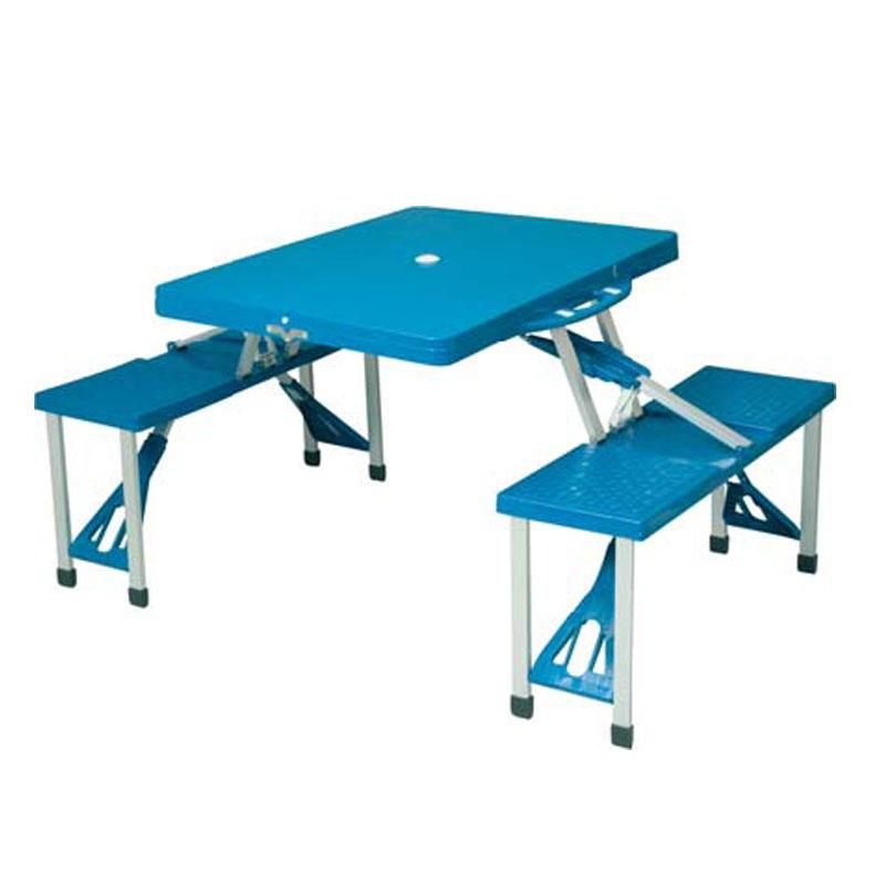 Foto Mesa de Camping Maleta + 4 Sillas de camping