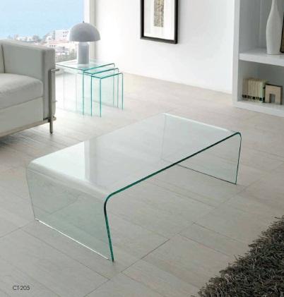 Foto Mesa de centro de Cristal curvado CT-205