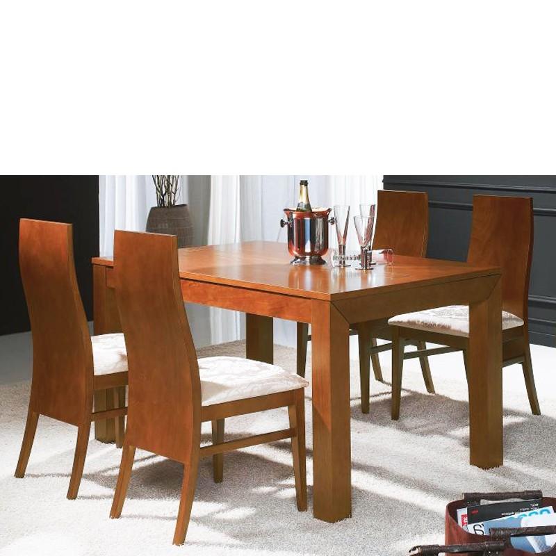 Foto Mesa de comedor de 140x90 cm. con cubertero.